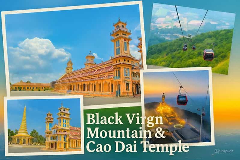 Billet Depuis Ho Chi Minh : La montagne de la Vierge noire et le temple de Cao Dai
