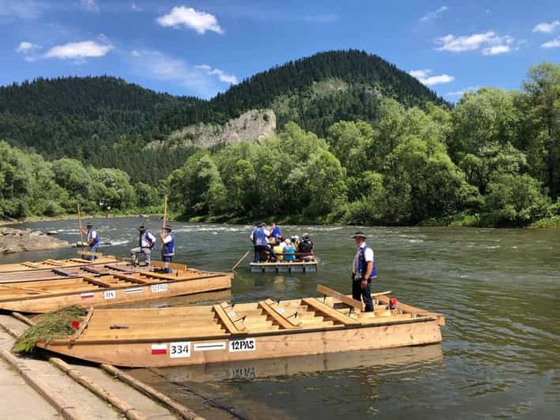Billet De Cracovie : rafting sur la rivière Dunajec avec prise en charge à l'hôtel