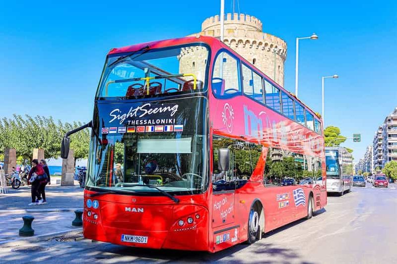 Billet Visite touristique de Thessalonique en bus à arrêts multiples