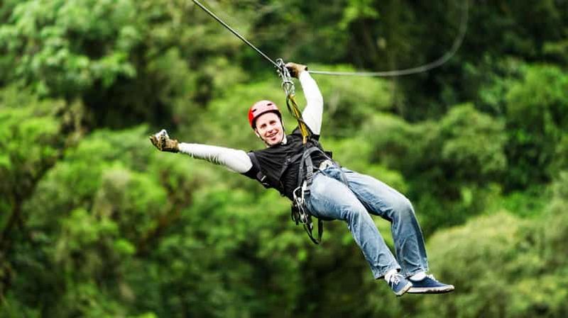 Billet Chiang Mai : Aventure en tyrolienne avec quad en option