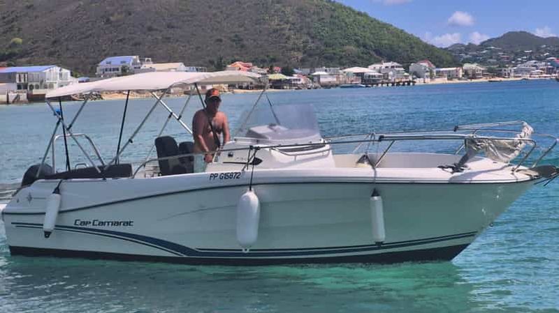 Billet Saint-Martin : Excursion privée en bateau avec capitaine