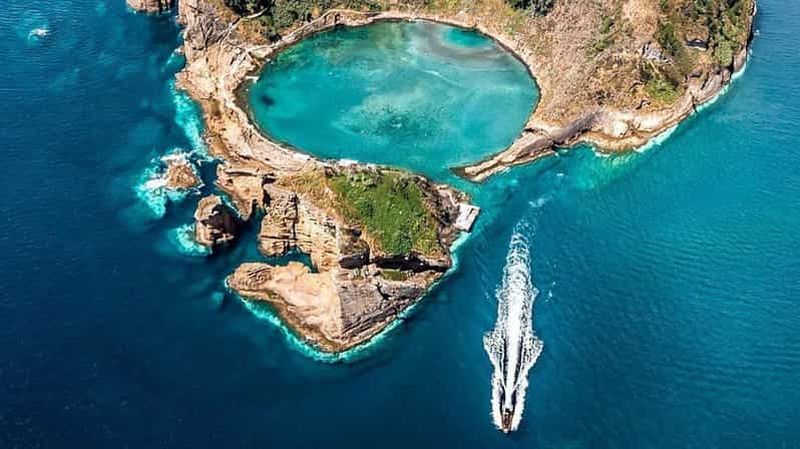 Billet Îlot de Vila Franca : visite guidée par un biologiste en bateau électrique zéro carbone