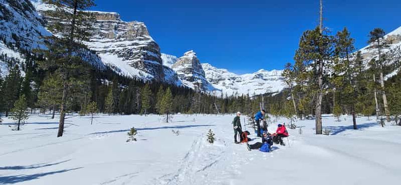 Billet Banff : randonnée en raquettes à Chickadee Valley et promenade à Marble Canyon