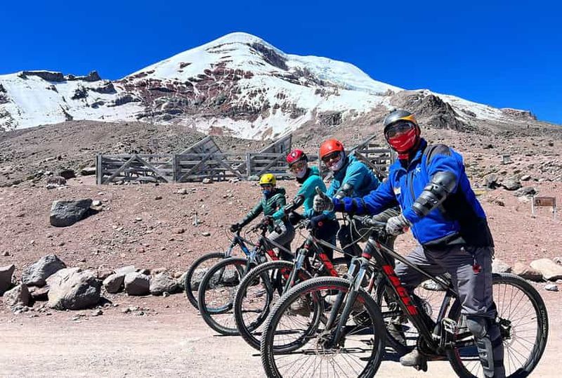 Billet Riobamba : Randonnée pédestre et cycliste sur le volcan Chimborazo avec déjeuner
