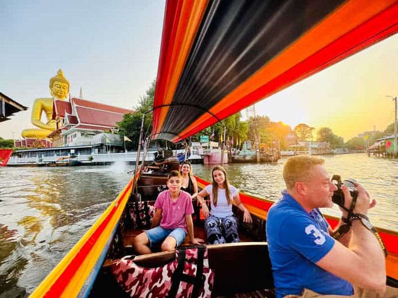 Billet Bangkok : Tuk-Tuk, visite des canaux, visite culinaire et Wat Arun
