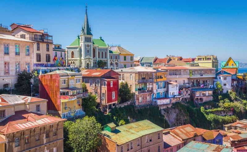 Billet Valparaiso, Viña del Mar, vignoble, lions de mer et tour en bateau