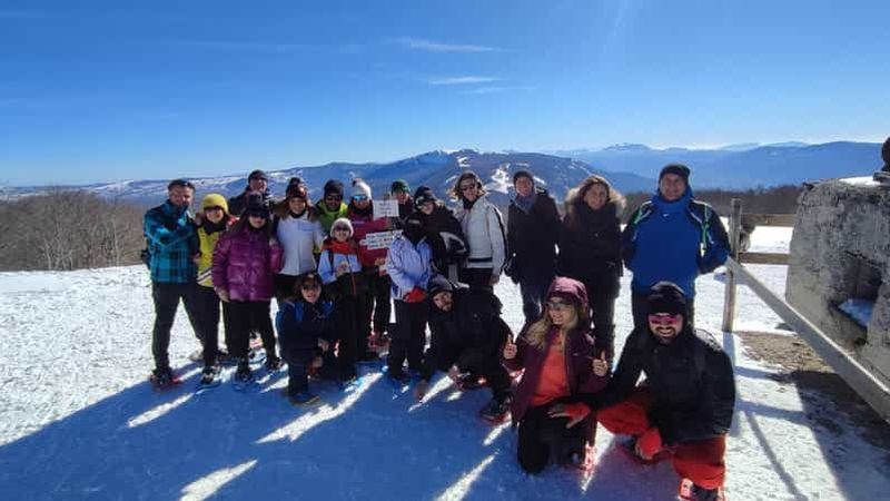 Billet Potenza : visite à pied guidée en raquettes