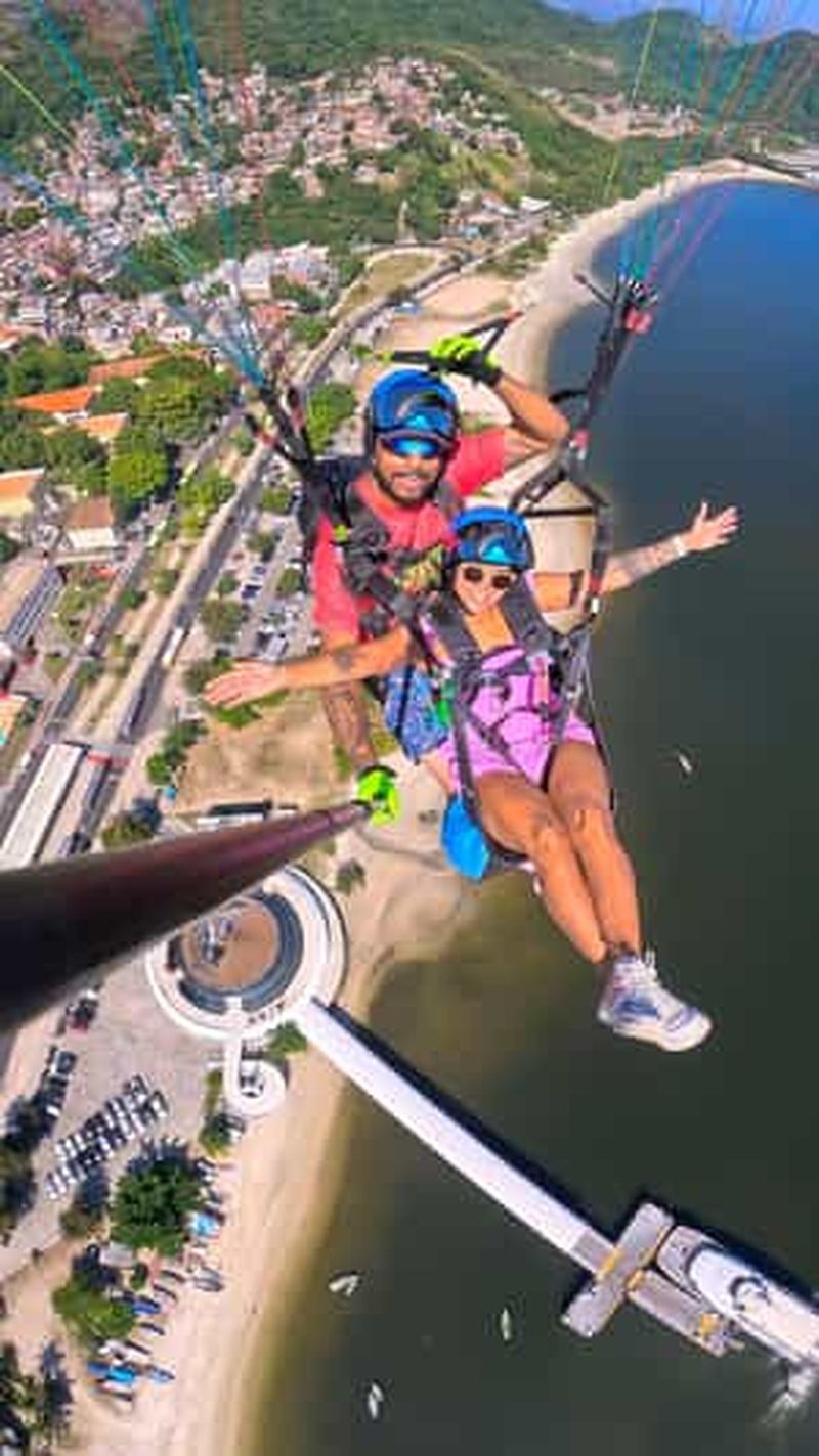 Billet Niterói : expérience parapente avec photos et vidéos