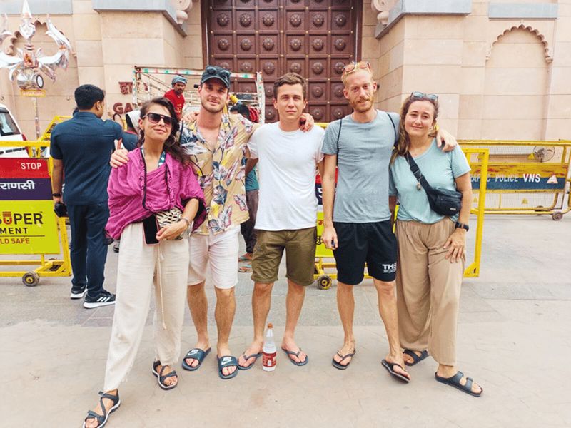 Billet Visite à pied de Varanasi avec collations locales