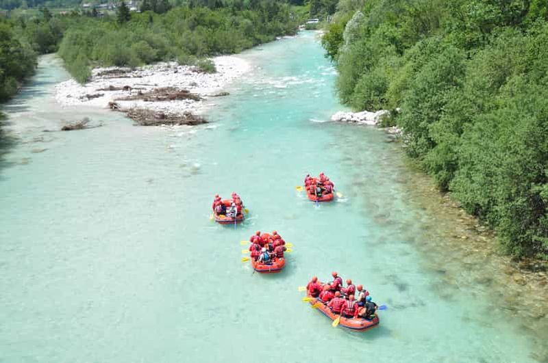 Billet Bovec : Rafting en eaux vives sur la rivière Soča