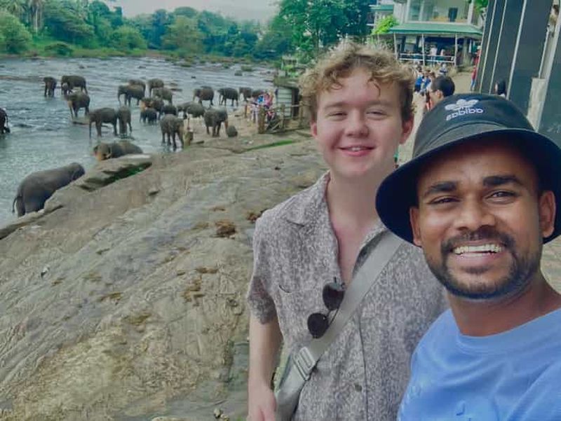 Billet Depuis Kandy : orphelinat des éléphants de Pinnawala et tour d'Ambuluwawa