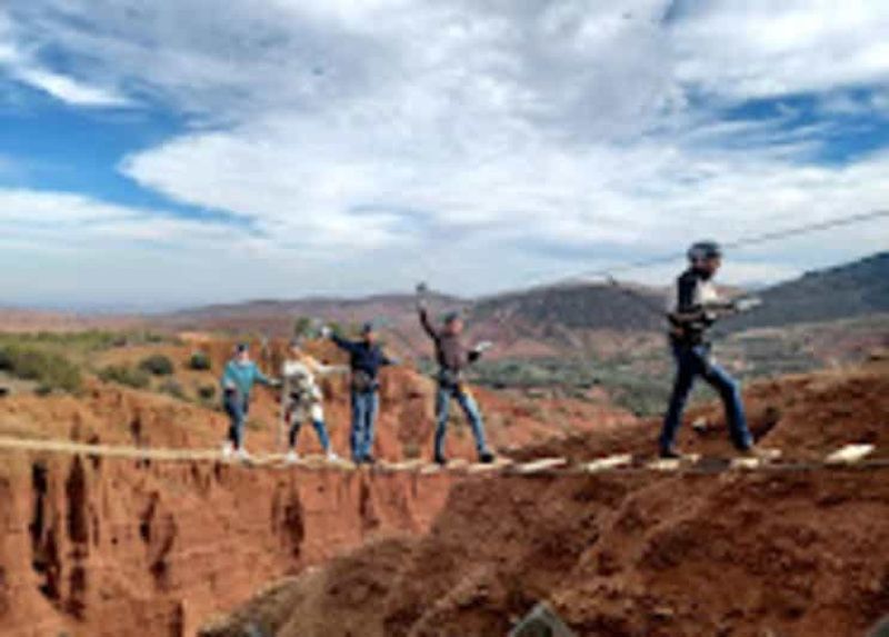 Billet Marrakech : Tyrolienne dans les montagnes de l'Atlas et villages berbères