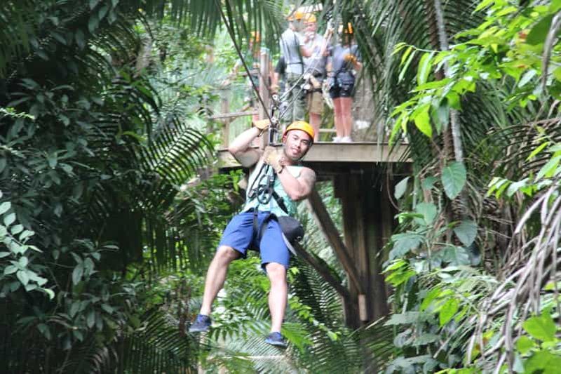 Billet Bélize : Altun Ha, tubing dans une grotte et tyrolienne