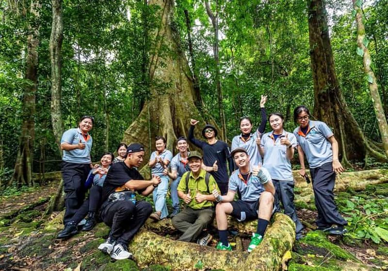 Billet Circuit à vélo dans le parc national de Cat Tien avec camping au lac Tri An