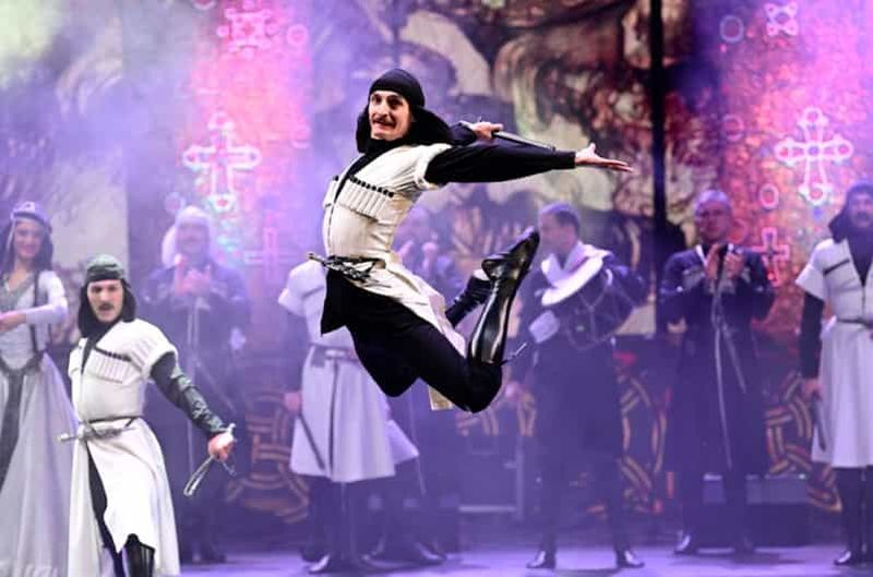 Billet Tbilissi : visite des coulisses d'une répétition de danse géorgienne