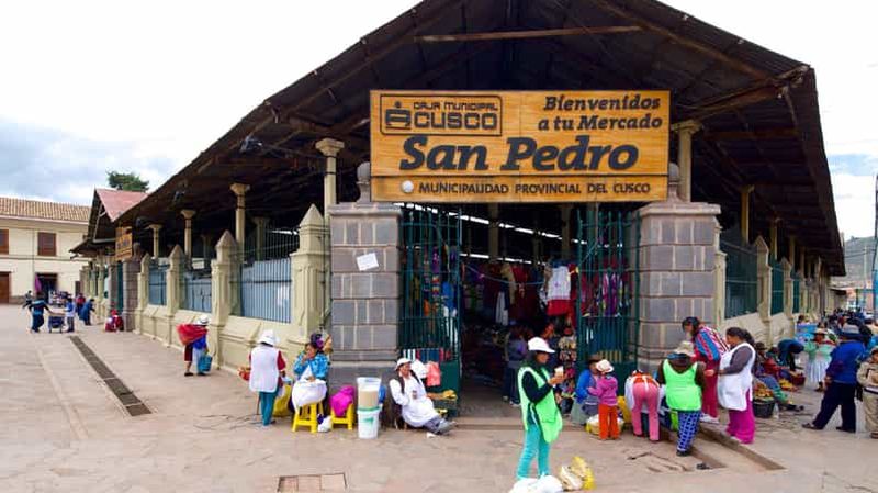 Billet Cusco : Visite pied au marché de San Pedro + cours de cuisine