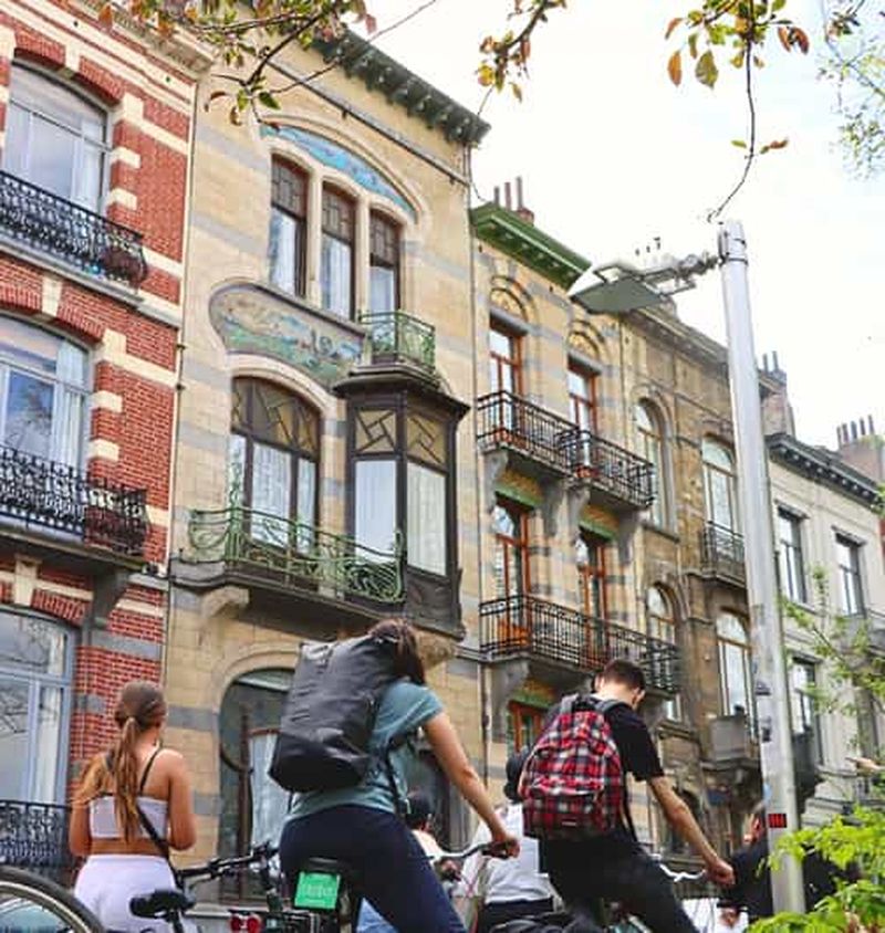 Billet Visite à vélo de l'Art nouveau et des espaces verts cachés de Bruxelles