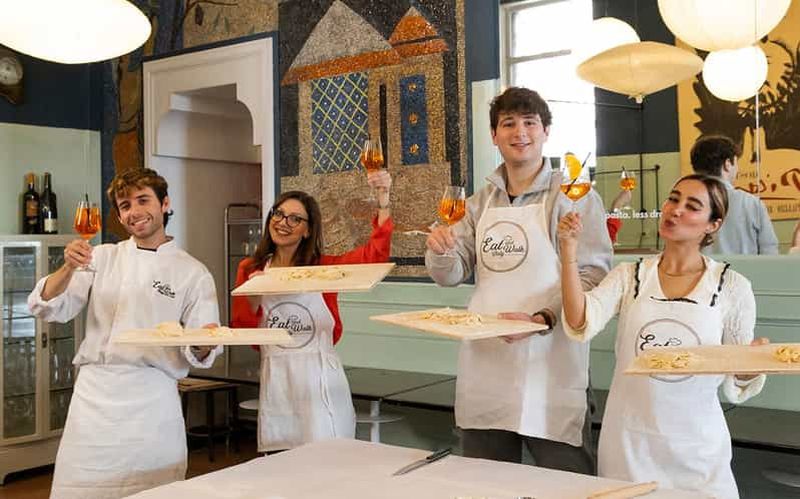 Billet Rome : Spritz et fabrication de pâtes sur la Piazza Navona