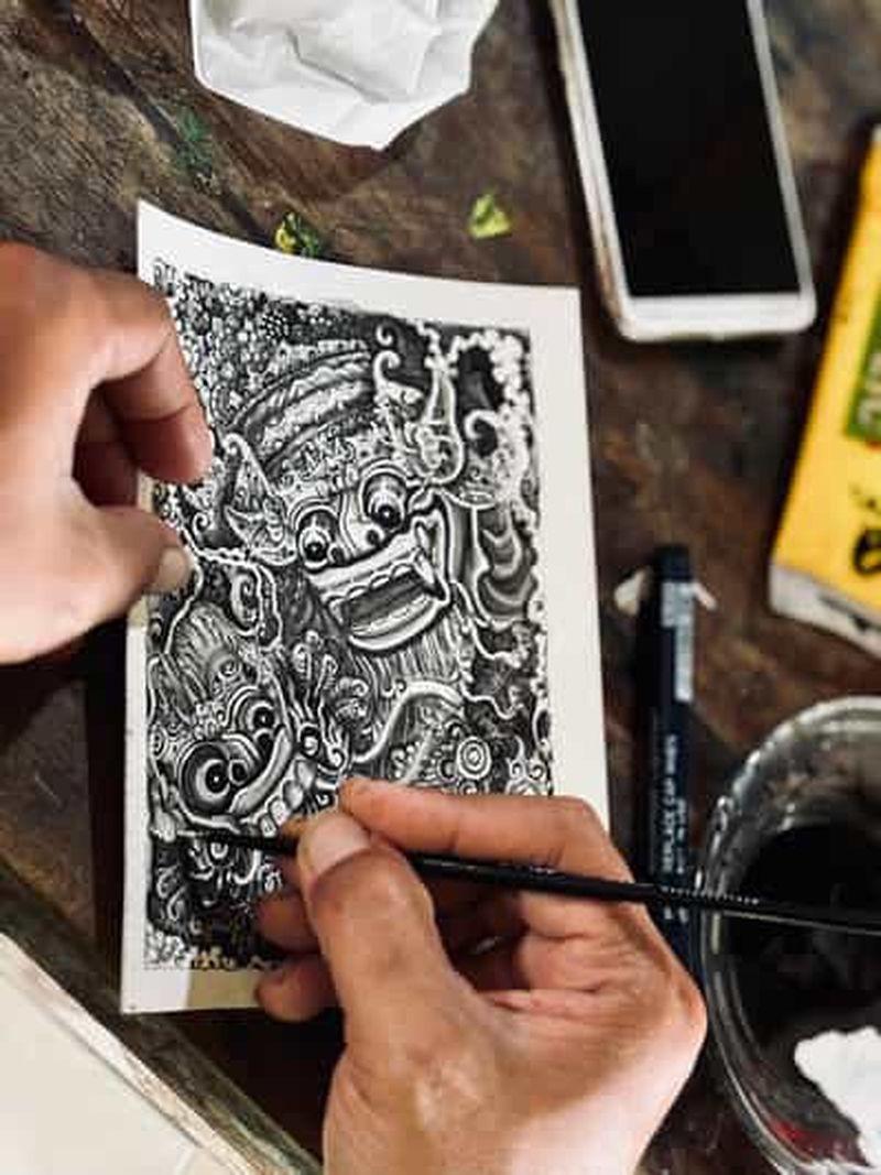 Billet Fils de la tradition : une expérience de peinture miniature Keliki