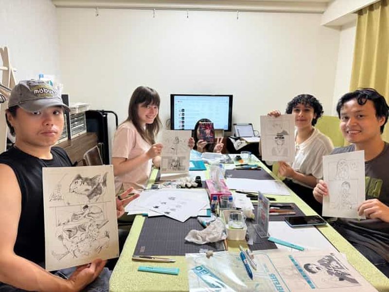 Billet Atelier de dessin Manga de 3 heures à Tokyo