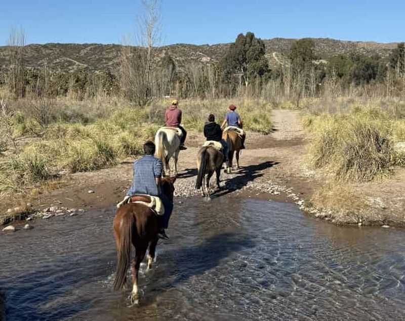 Billet Mendoza : balade à cheval à Lunlunta avec asado criollo