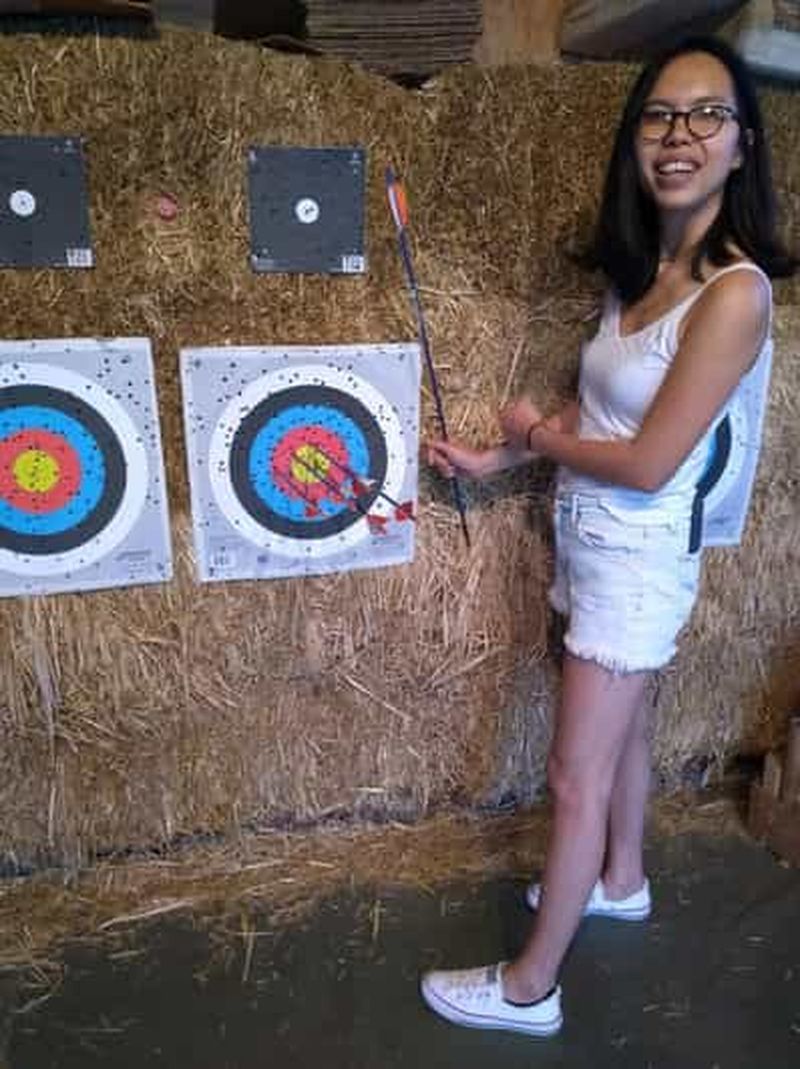 Billet Amusez-vous avec le tir à l'arc traditionnel dans la ville de Santa Rosa