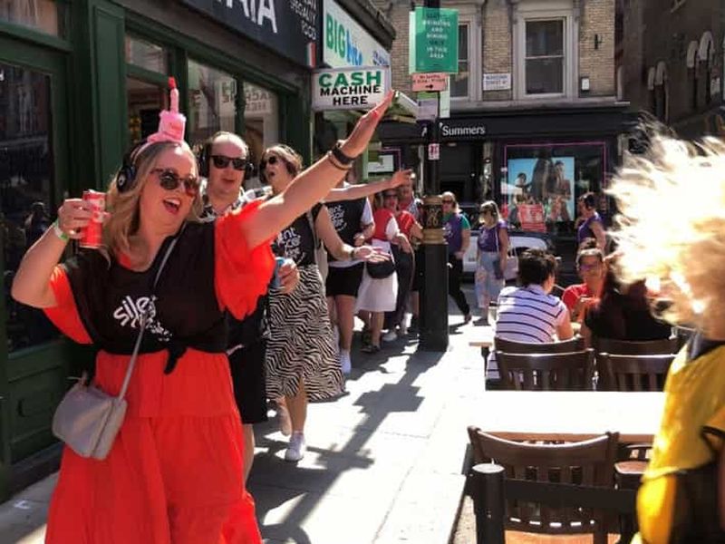 Billet Londres : visite à pied des comédies musicales du West End et Silent Disco (Top 1 %)