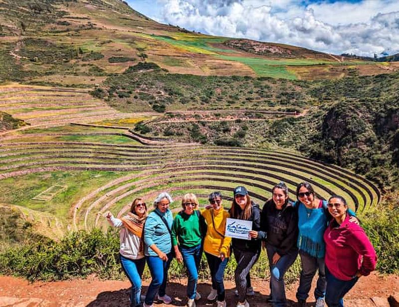 Billet Cusco : Chinchero, Moray et mines de sel, dépôt à Ollantaytambo