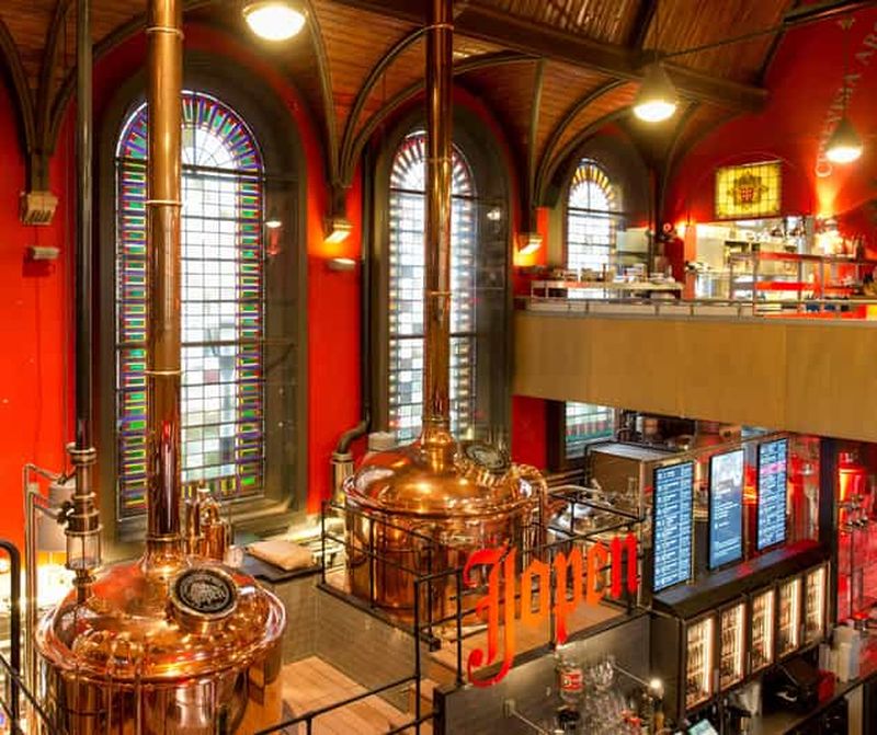 Billet Haarlem : dégustation de bière artisanale locale dans la célèbre Jopenkerk