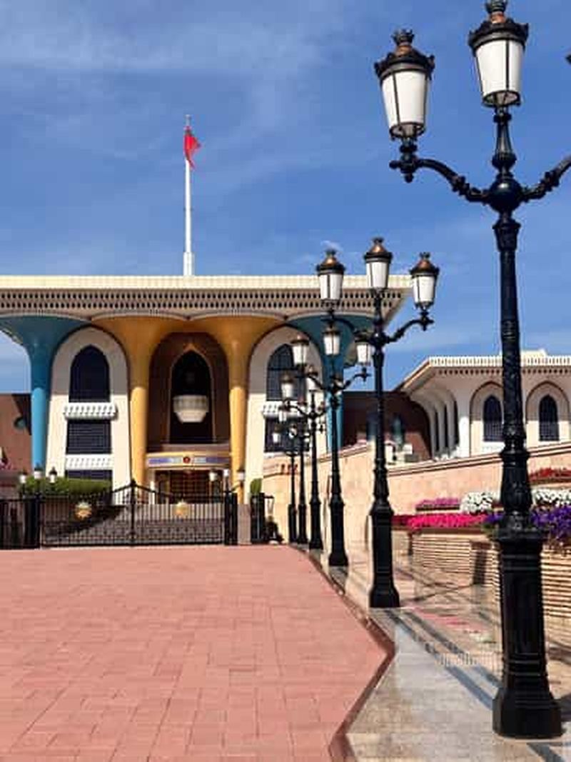 Billet Mascate : visite citadine, grande mosquée et souk de Matrah