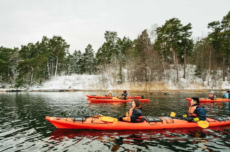 Billet Stockholm : Kayak d'hiver, fika suédois et sauna chaud