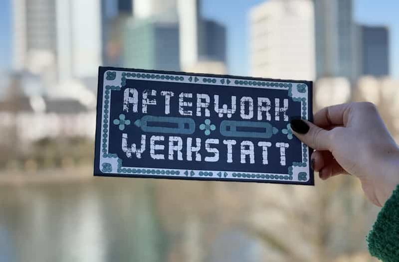 Billet Francfort : atelier après le travail au musée de la communication