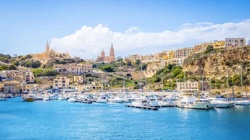 Billet Au départ de Sliema : Gozo, Comino et le lagon bleu : visite en bateau et en bus