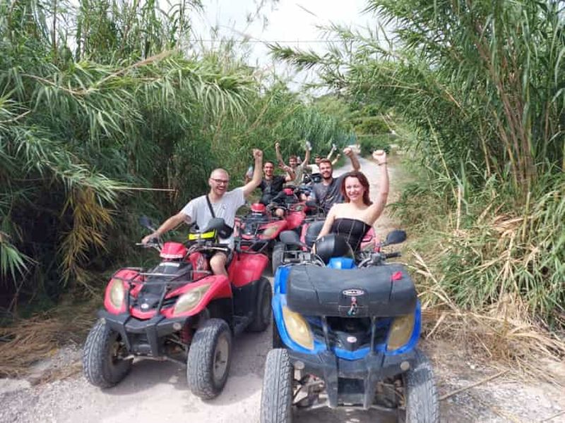 Billet Benidorm : excursion en quad biplace avec arrêt aux cascades pour se baigner