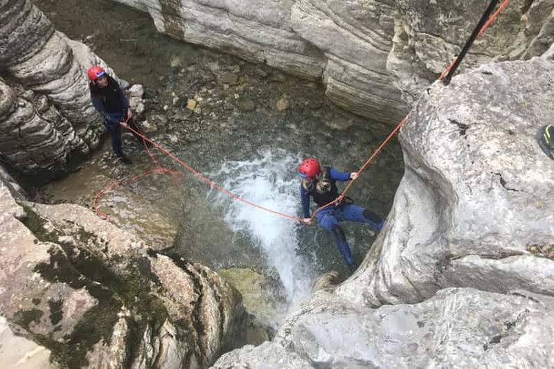 Billet Megalo Papingo : Canyoning avec rappel Section B