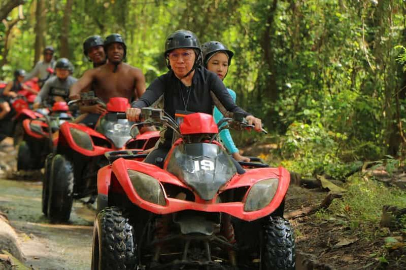 Billet Bali : quad, rafting et descente en bouée à Ubud, avec déjeuner