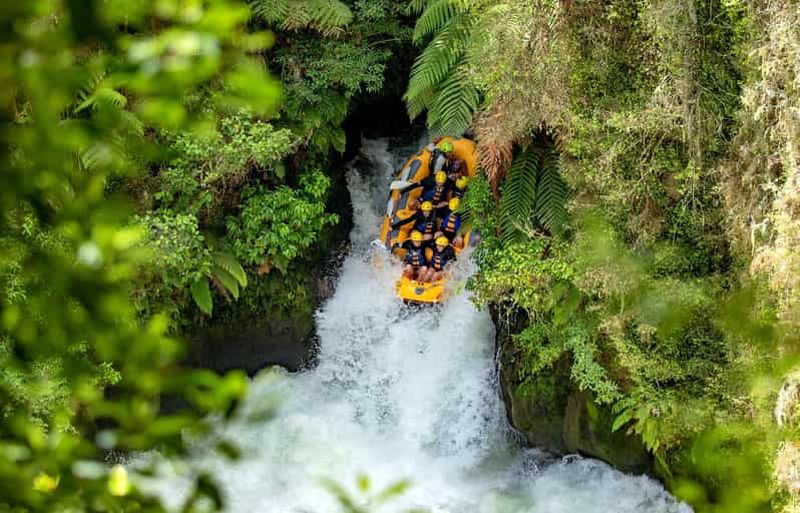 Billet Rotorua Rafting : Expérience de rafting sur la rivière Kaituna - Sauna gratuit