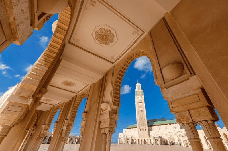 Billet Casablanca : visite guidée de la mosquée Hassan II et du musée du judaïsme