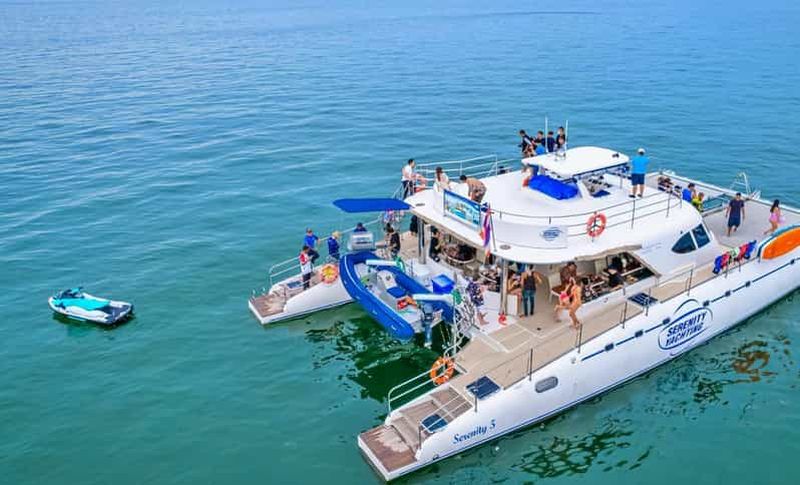 Billet Pattaya : excursion en catamaran dans les 3 îles avec déjeuner buffet