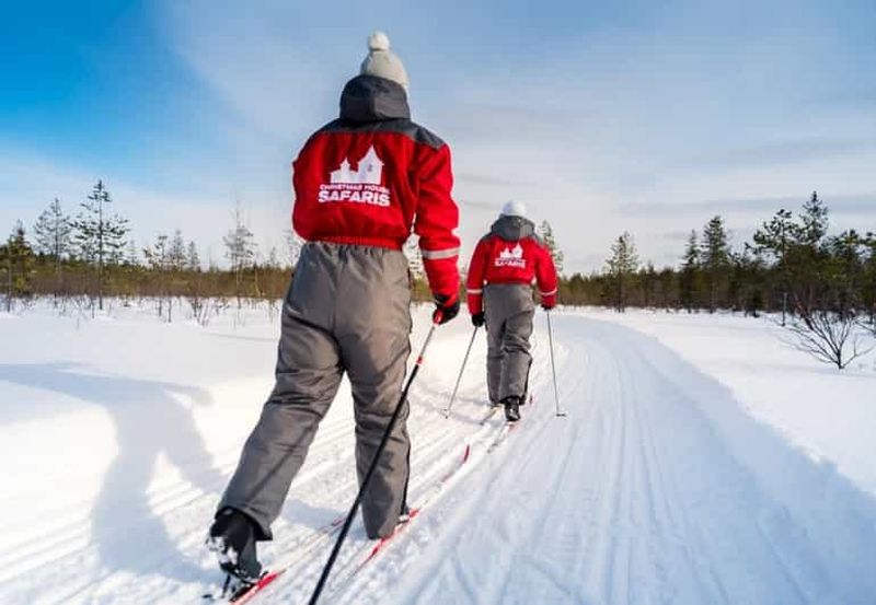 Billet Rovaniemi : aventure en ski de fond avec guide
