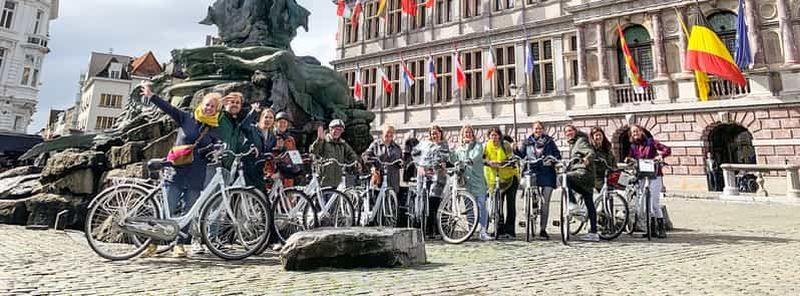 Billet Anvers : Visite guidée à vélo des points forts de la ville