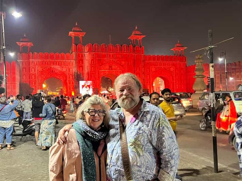 Billet Jaipur : temple des singes au coucher du soleil et visite citadine en tuk-tuk