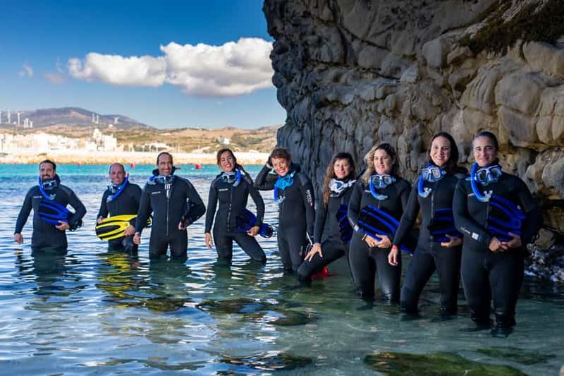 Billet Tarifa : visite guidée du parc naturel du détroit avec plongée en apnée