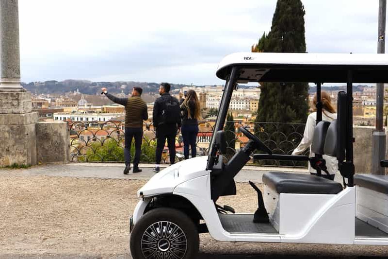 Billet Rome : visite des temps forts de la ville en voiturette de golf
