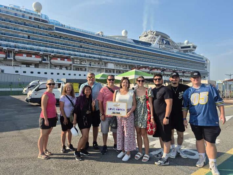 Billet Busan : excursion à terre et visite citadine pour les passagers de croisière