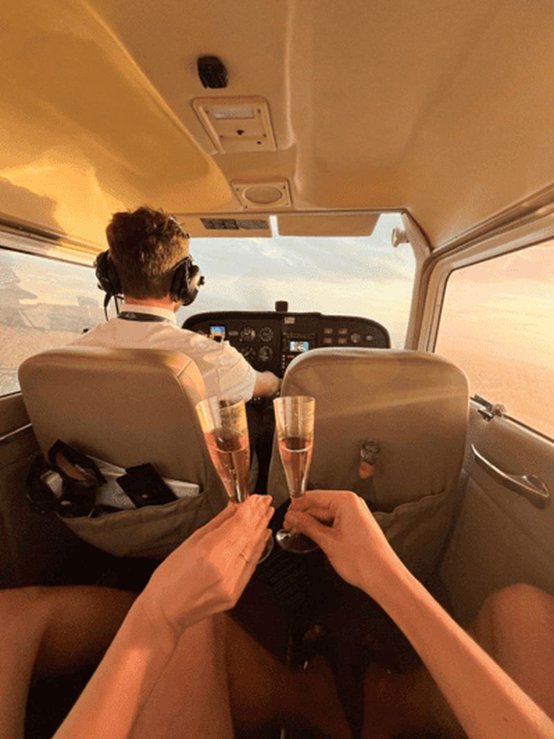 Billet Miami Beach : Visite privée en avion de luxe avec champagne