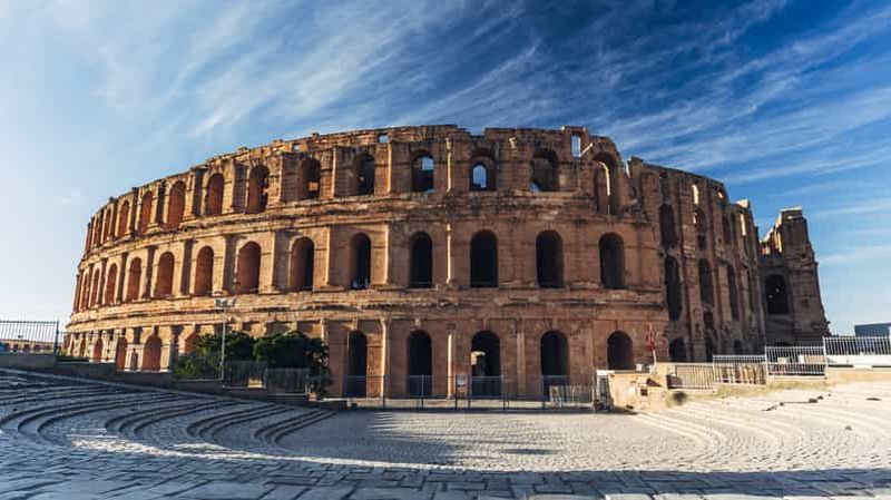 Billet Visite d'une demi-journée de l'amphithéâtre d'El Jem (tout compris)
