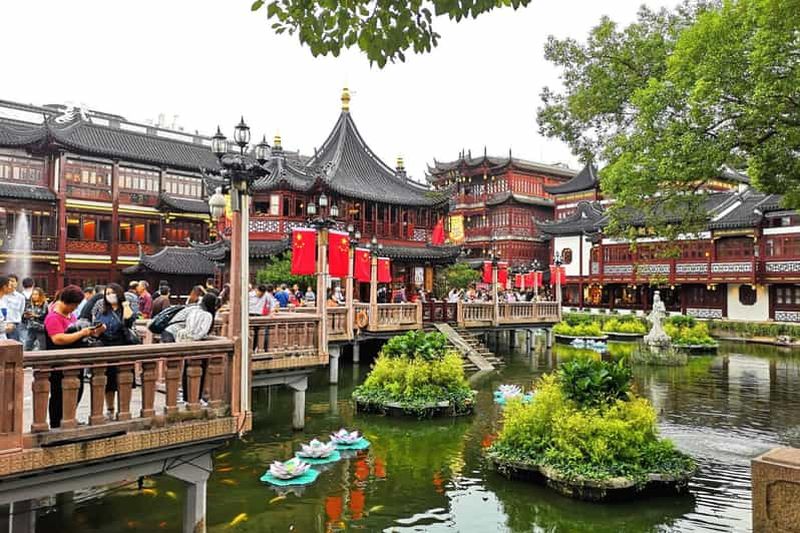 Billet Shanghai : Visite à pied du jardin Yu et du temple du dieu de la ville