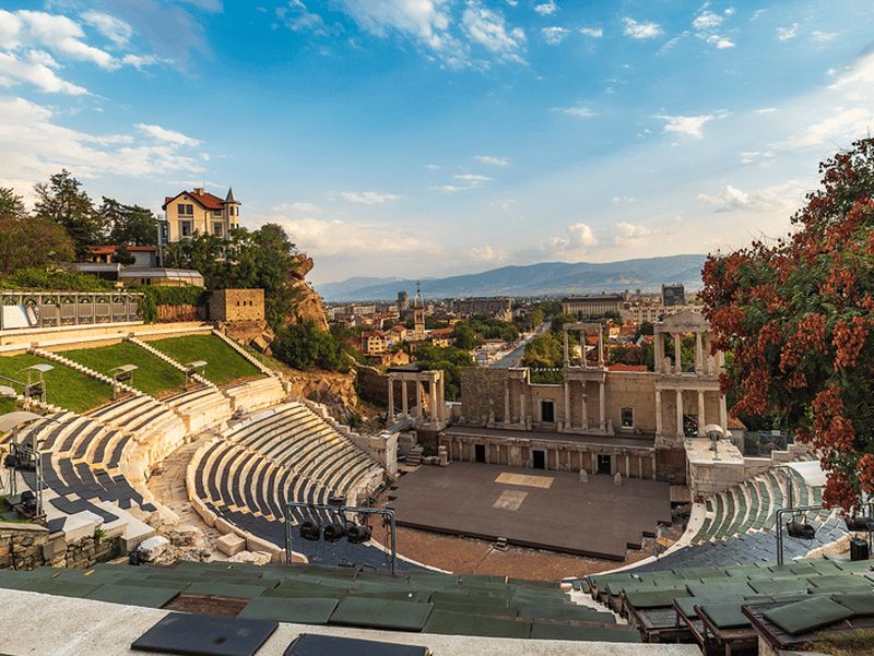 Billet Depuis Sofia : visite guidée d'une journée des lieux d'intérêt incontournables de Plovdiv