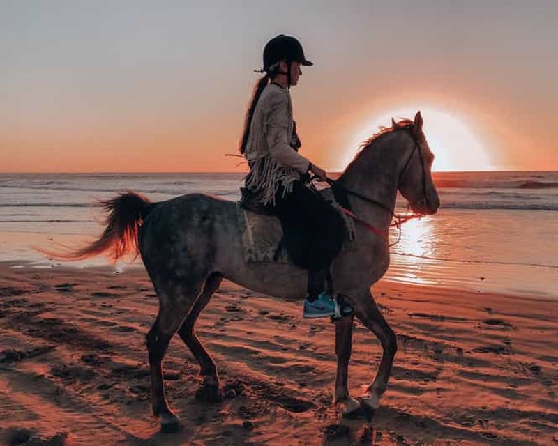 Billet Agadir : Randonnée à cheval au coucher du soleil et massage relaxant